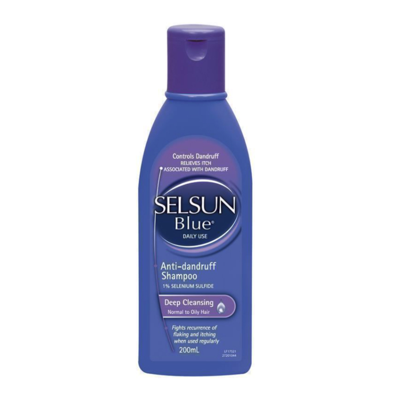 Selsun Blue Anti Dandruff Shampoo Deep Cleansing 200mL