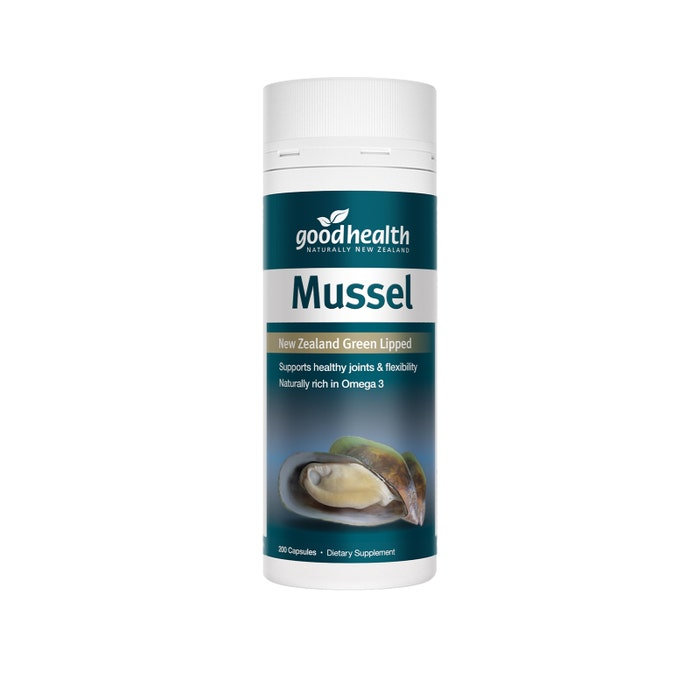 Goodhealth NZ Mussel Green Lipped 200 Capsules