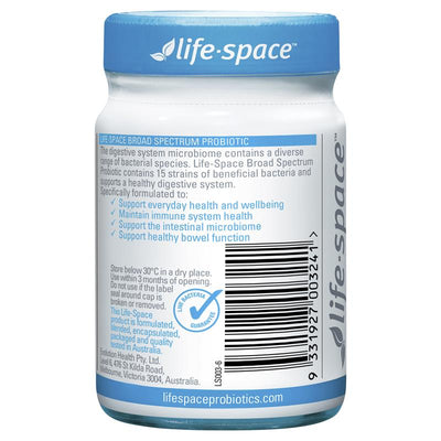 Life Space Broad Spectrum Probiotic 60 Capsules