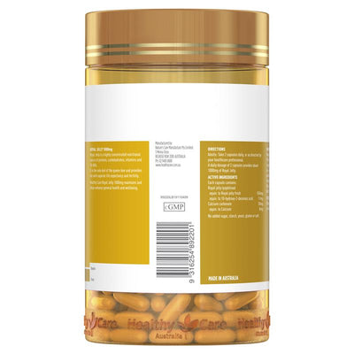 Healthy Care Royal Jelly 1000mg 365 Capsules