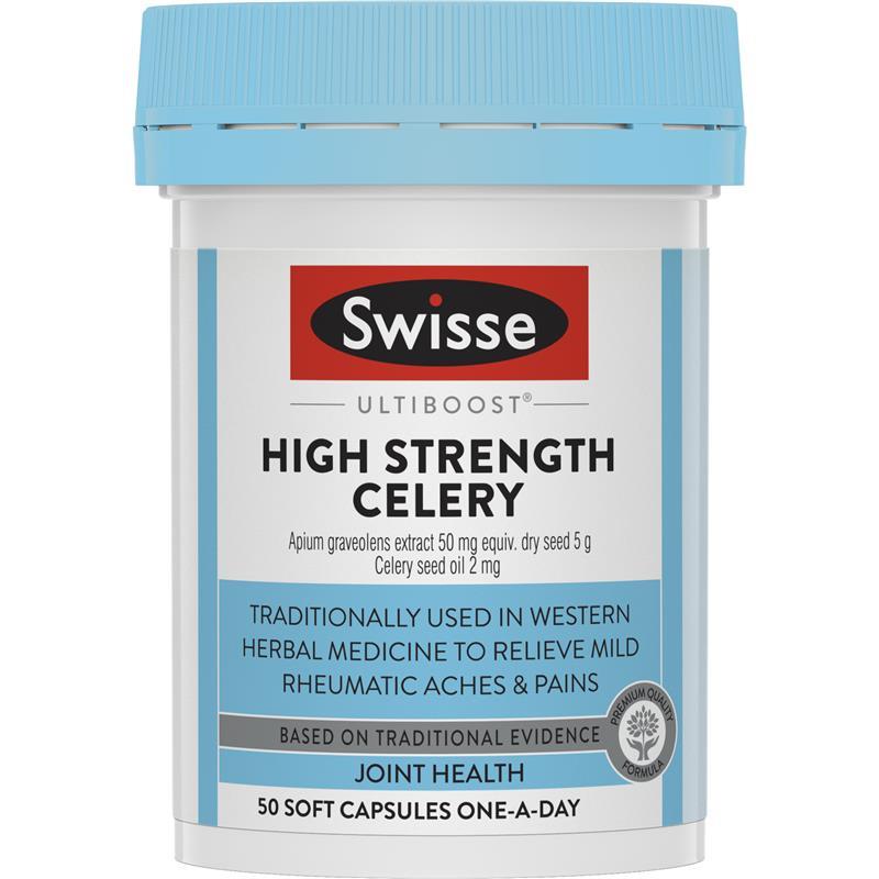 Swisse Celery 5000mg 50 Capsules