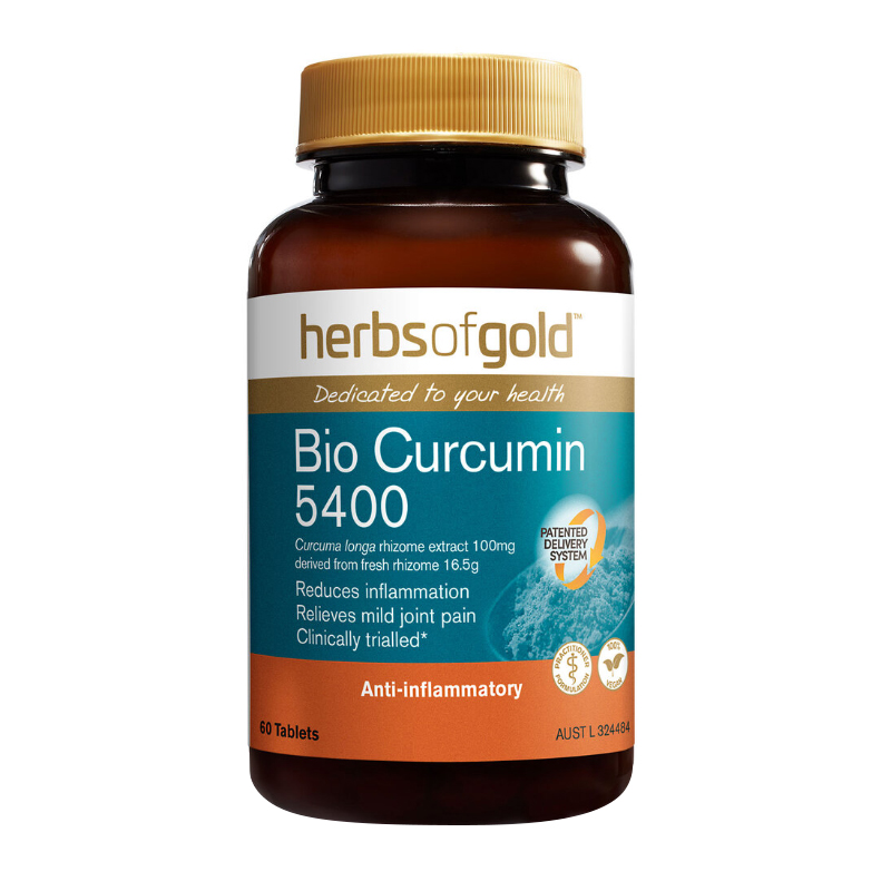 Herbs Of Gold Bio Curcumin 5400 60Tabs