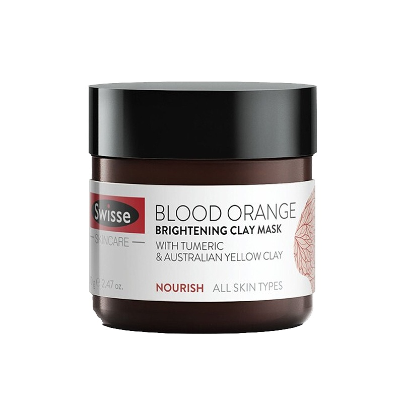 Swisse Blood Orange Brightening Clay Mask 70g