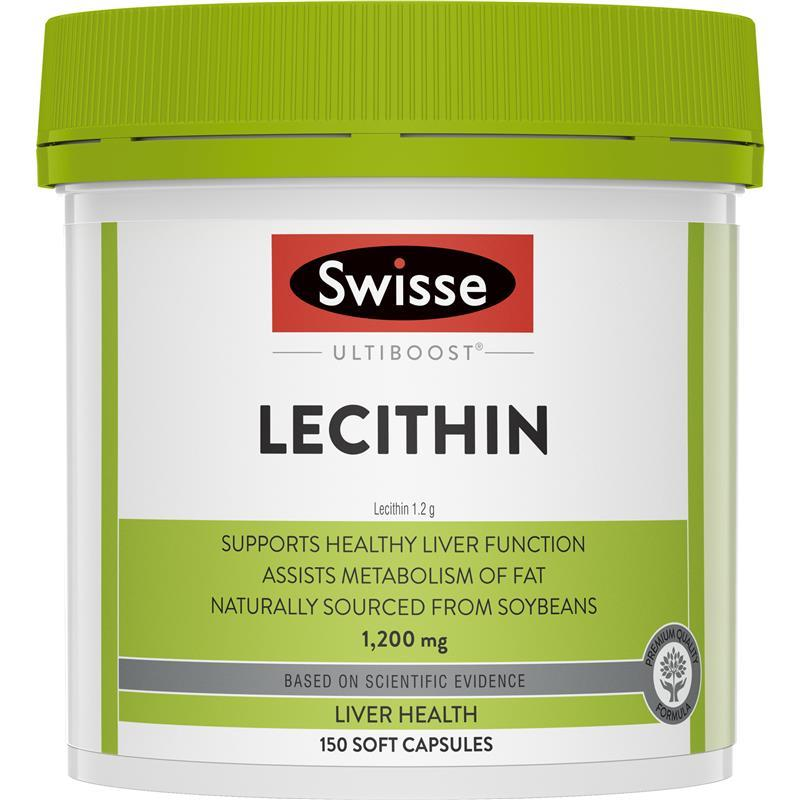 Swisse Ultiboost Lecithin 1200mg 150 Caps