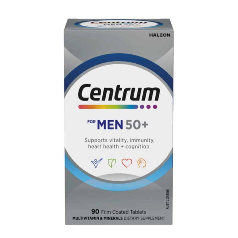 Centrum For Men 50+ 90 Tablets