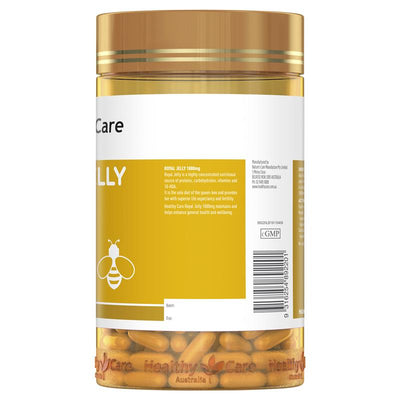 Healthy Care Royal Jelly 1000mg 365 Capsules