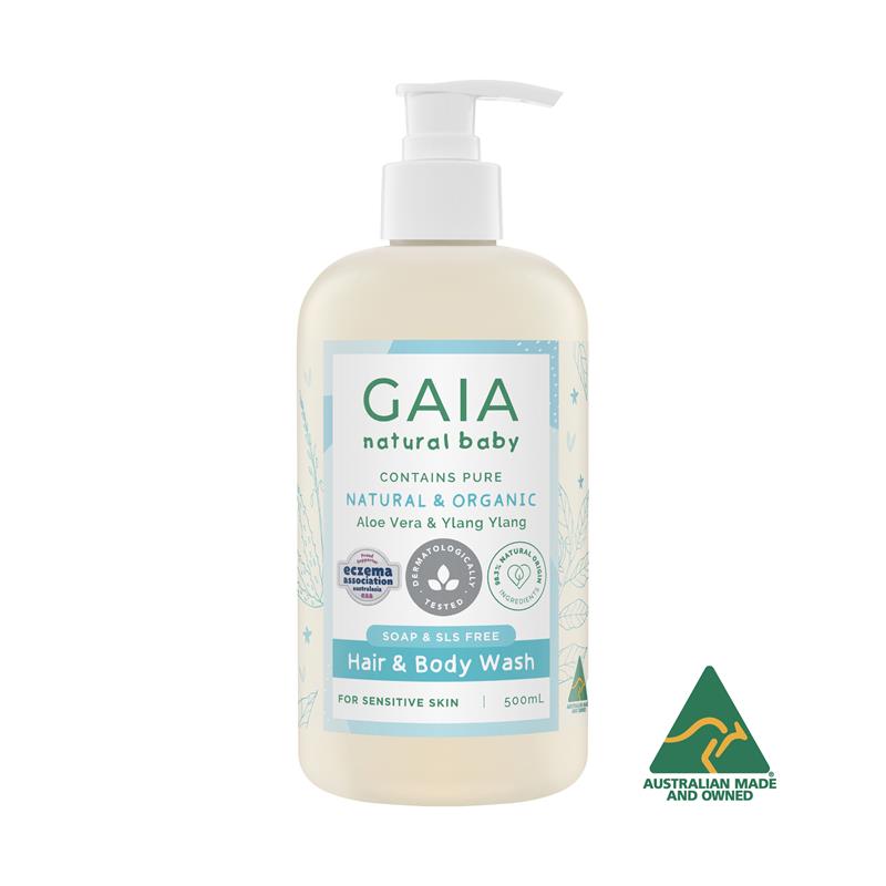 Gaia Hair & Body Wash 500ml