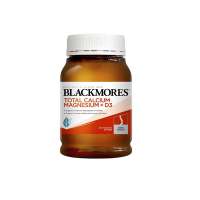 Blackmores Total Calcium & Magnesium + D3 200 Tablets