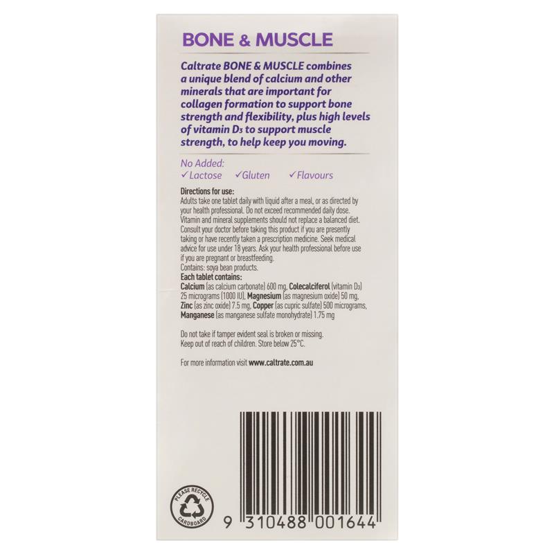 Caltrate Bone & Muscle 100 Tablets