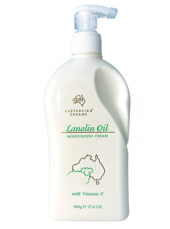 G&M Australian Lanolin Oil Moisturising Cream 500g