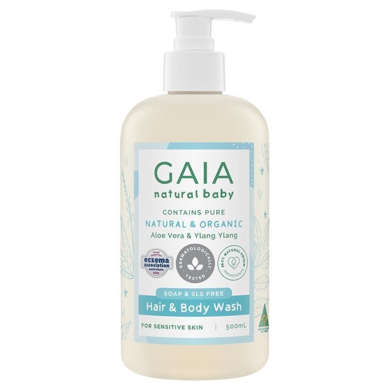 Gaia Hair & Body Wash 500ml