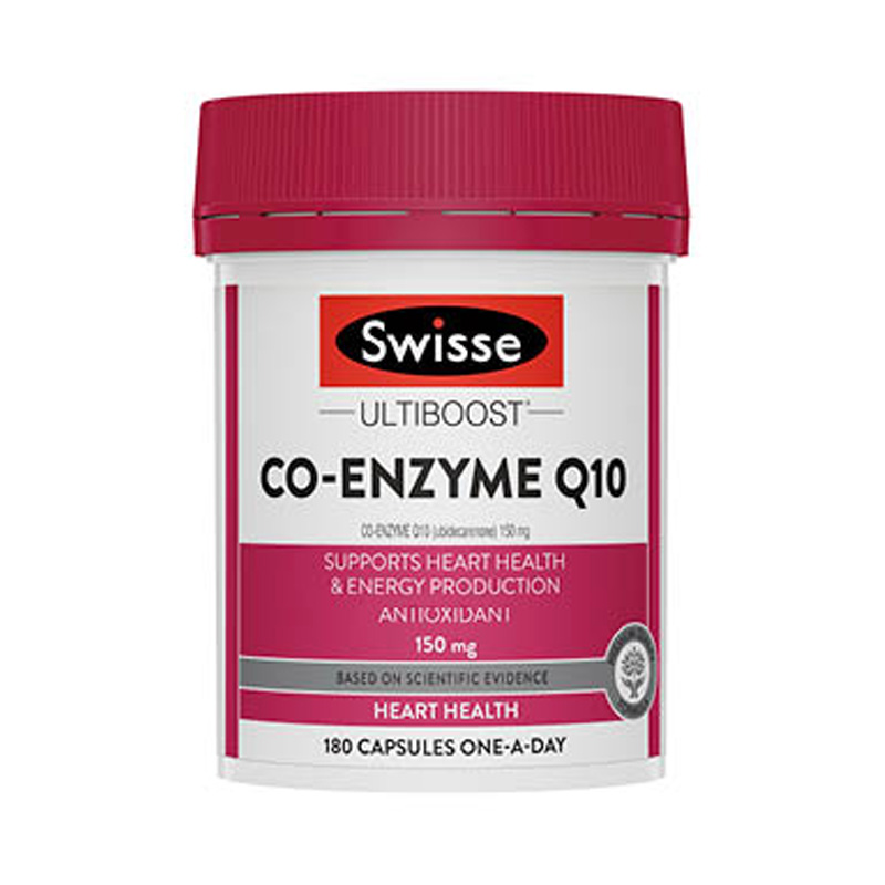 Swisse Ultiboost Co Enzyme Q10 150mg 180 Capsules