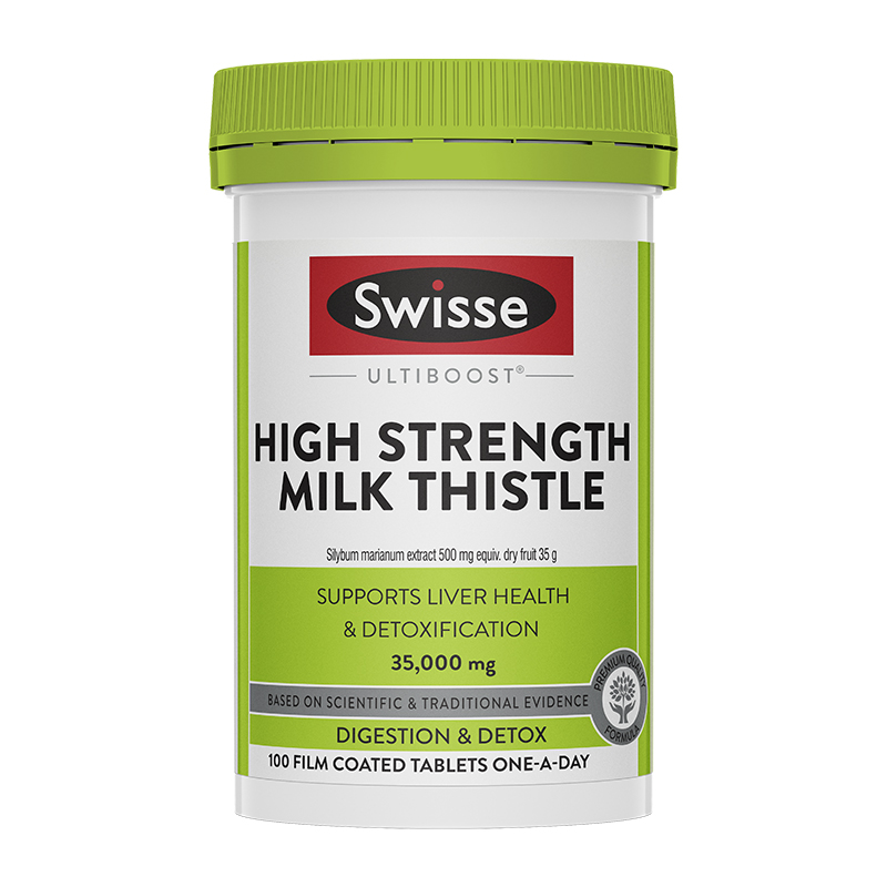 Swisse High Strength Milk Thistle 100 tabs