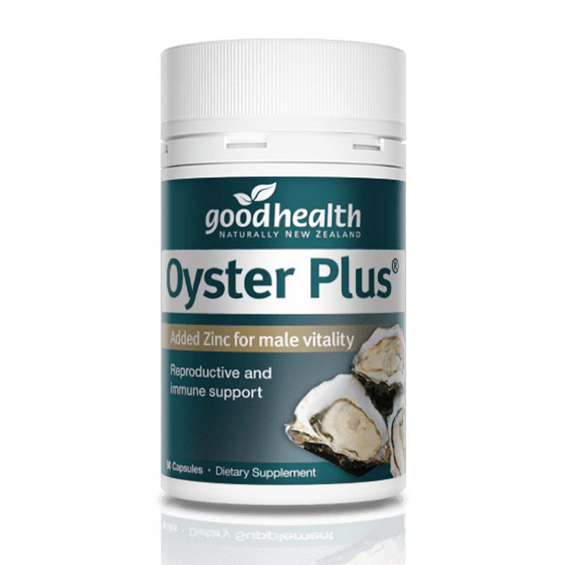 Goodhealth Oyster Plus Zinc 60 Capsules (NZ)