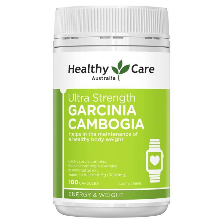 Healthy Care Garcinia Cambogia Ultra Strength 5000mg 100 Capsules