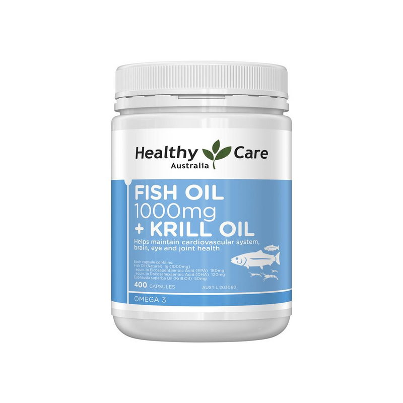 Healthy care fish outlet oil 1000mg omega 3