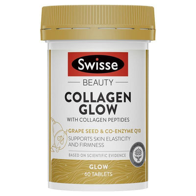 Swisse Beauty Collagen Glow With Collagen Peptides  60 Tablets