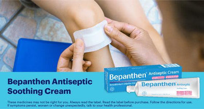 Bepanthen Antiseptic Soothing Cream 100g