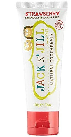 Jack N' Jill Natural Toothpaste 50g - Strawberry