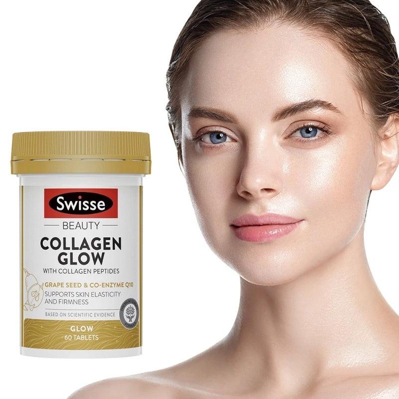 Swisse Beauty Collagen Glow With Collagen Peptides  60 Tablets