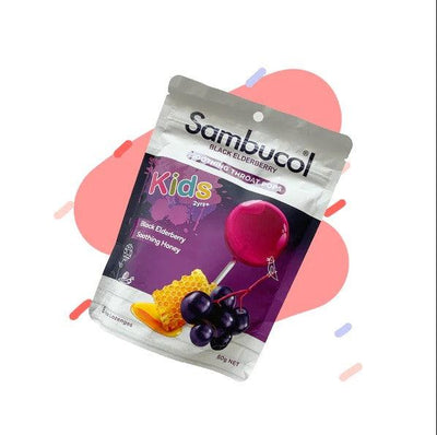 Sambucol Kids Soothing Throat Pops 8 Pack