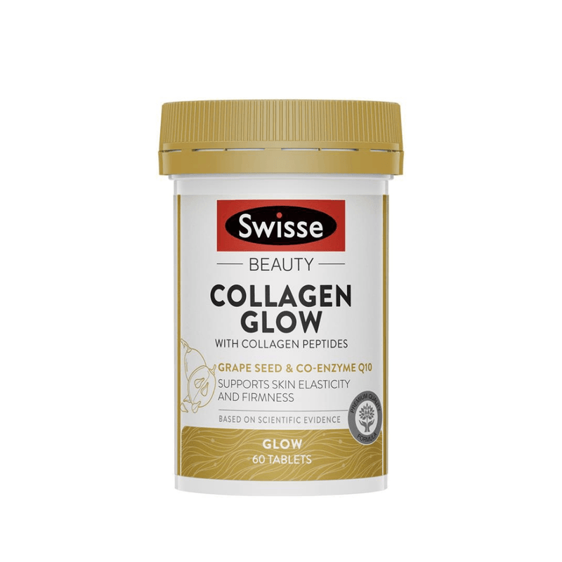 Swisse Beauty Collagen Glow With Collagen Peptides  60 Tablets