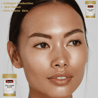 Swisse Beauty Collagen Glow With Collagen Peptides  60 Tablets