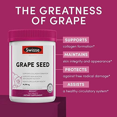 Swisse Ultiboost Grape Seed 14 250mg 300 Tablets